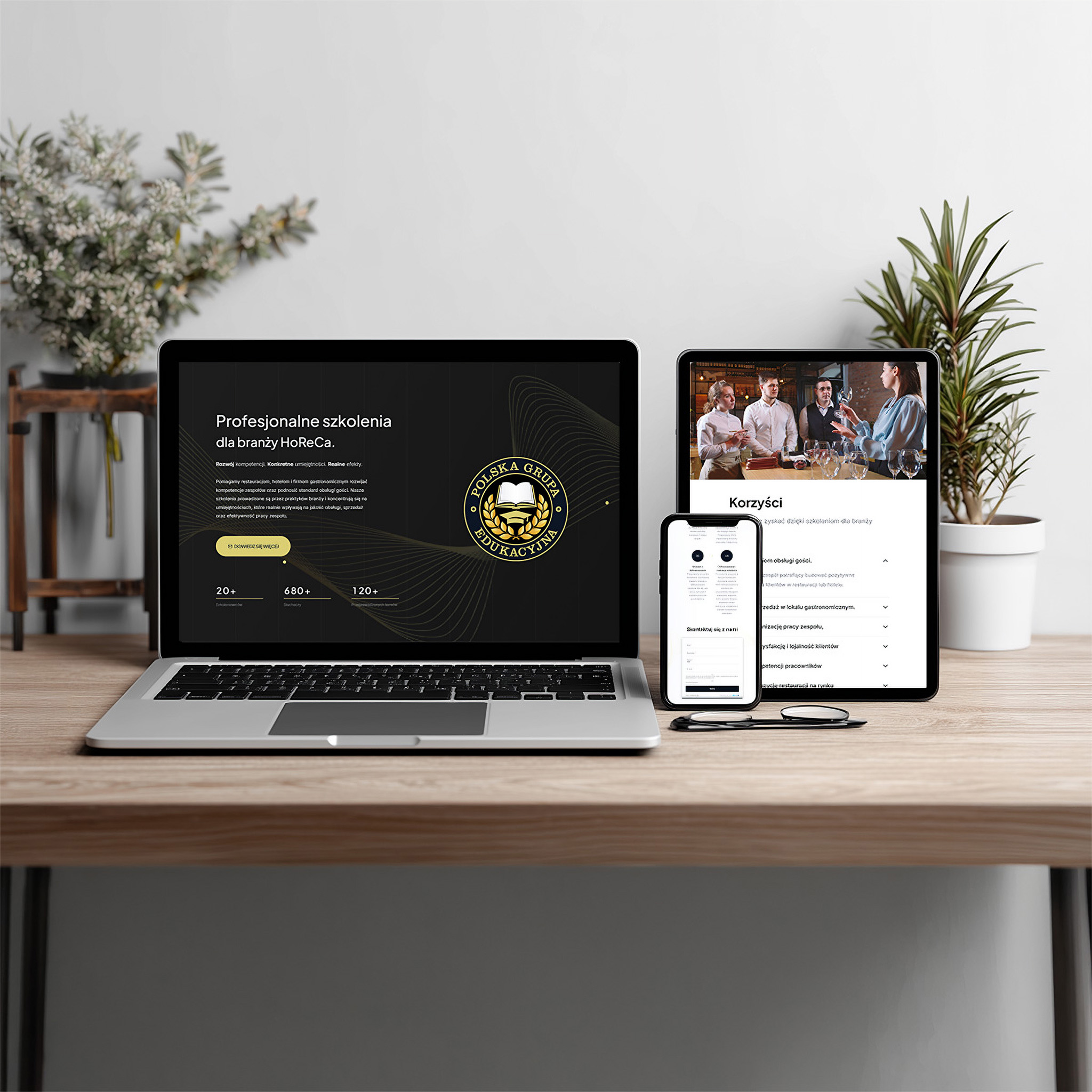 Landing page - Polska Grupa Edukacyjna